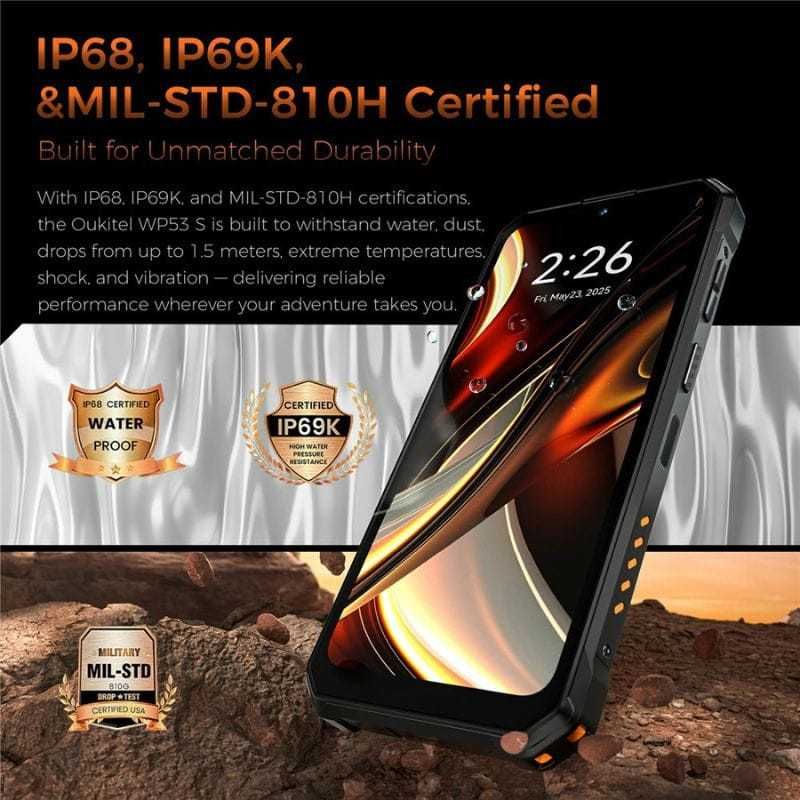 Oukitel WP53S 4GB/128GB IP69K 1.6GHz