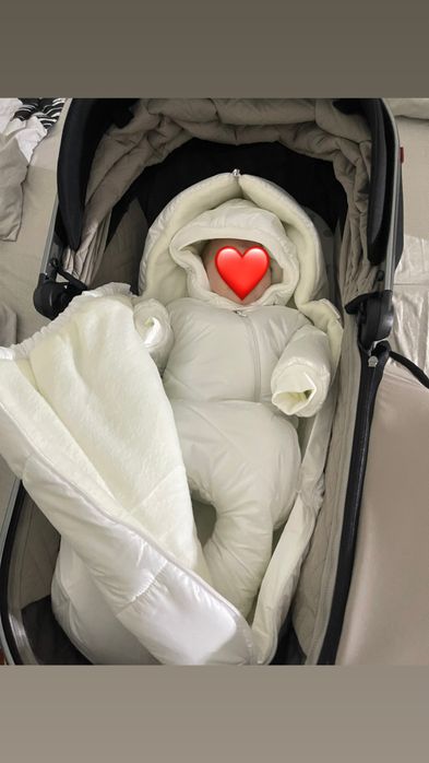 Конверт + комбінезон дитячий зимовий 0-3міс