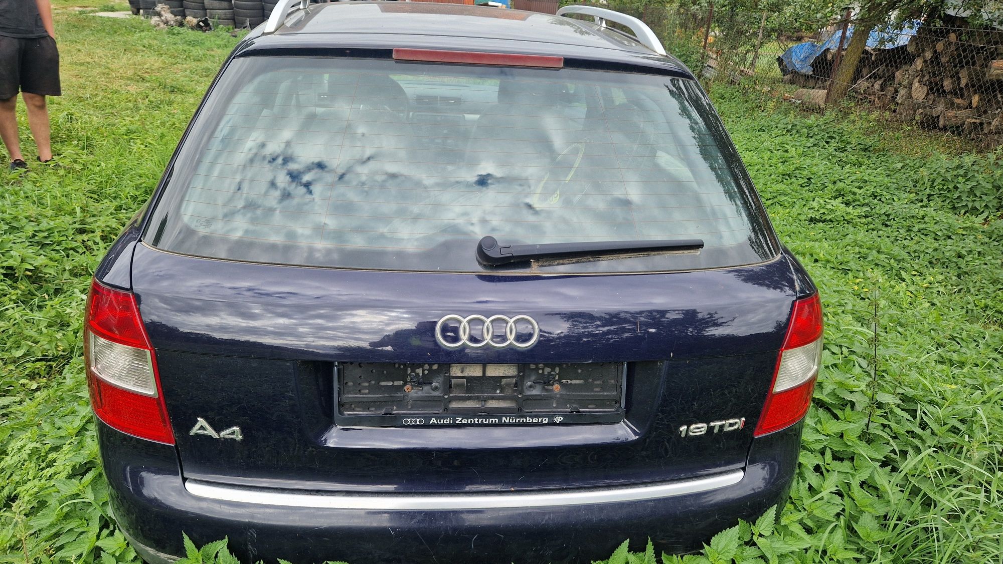 Klapa bagażnika audi a4 b6 kombi