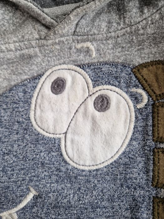 Bluza dinozaur next 6-9 miesiecy,  74 cm