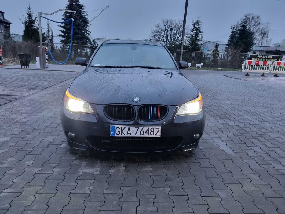 Bmw e60 2x m-pakiet carbonschwarz styling 135 N52B25A wszystkie czesci
