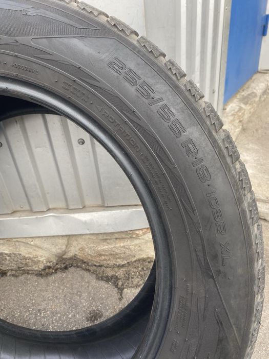 Зимова гума , зимняя резина Nokian 255/55/18