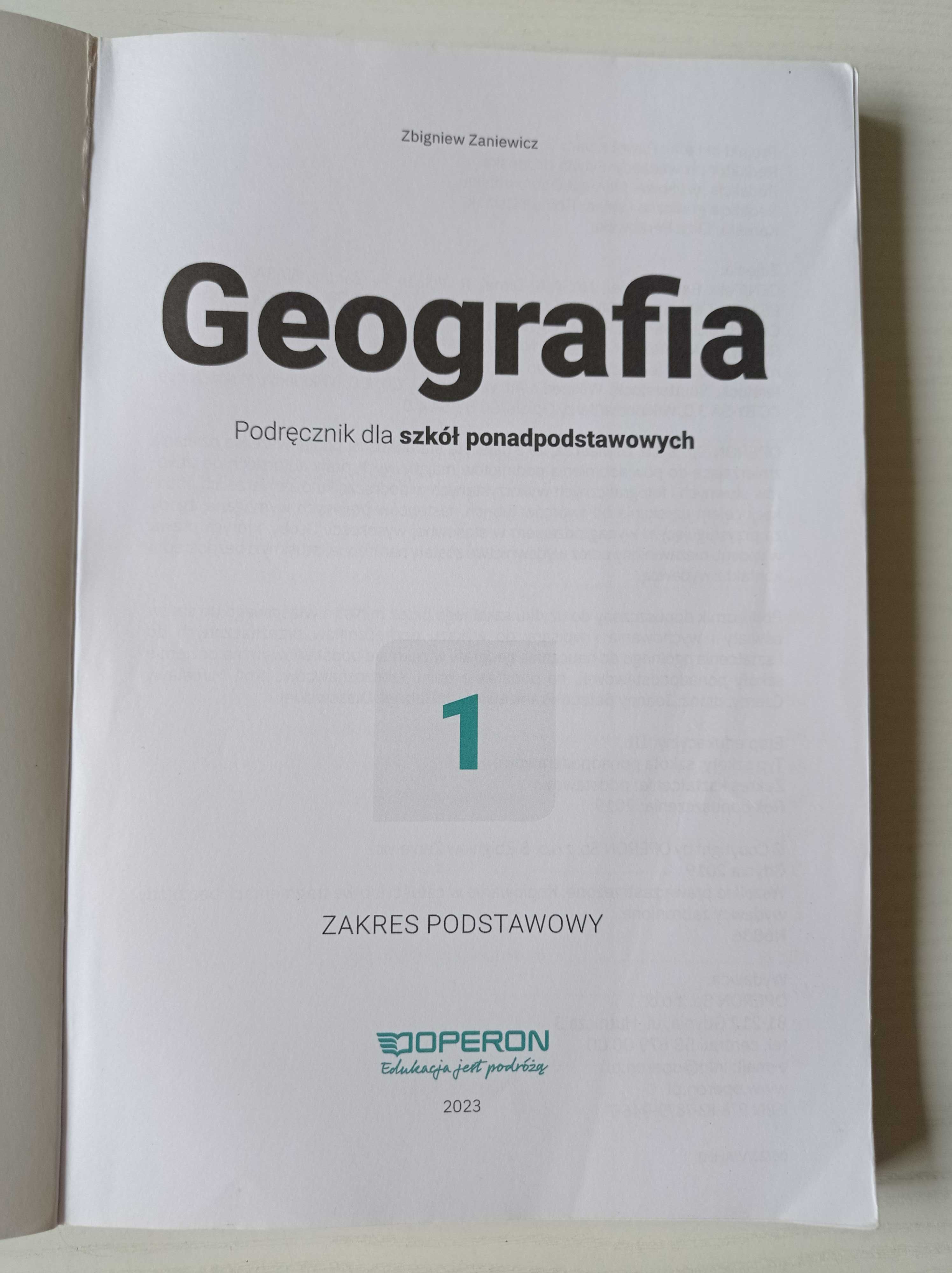Podręcznik Geografia 1
