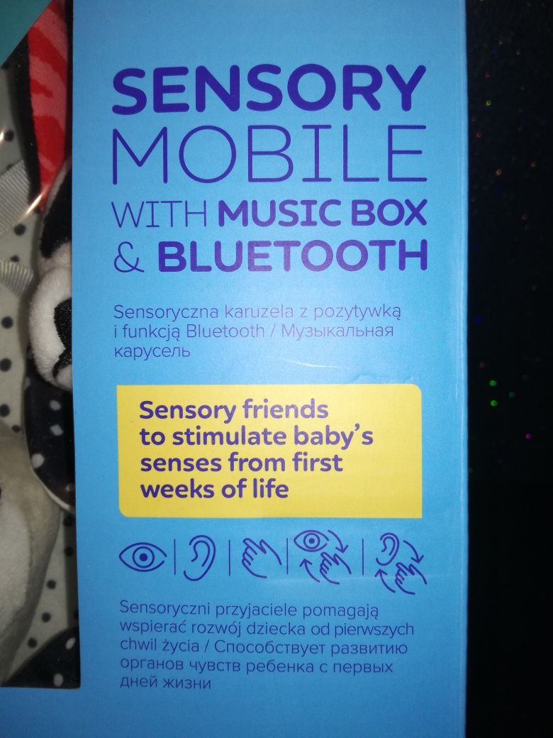 Karuzela Sensoryczna z pozytywką Funkcja Bluetooth 0m+ Canpol Babies