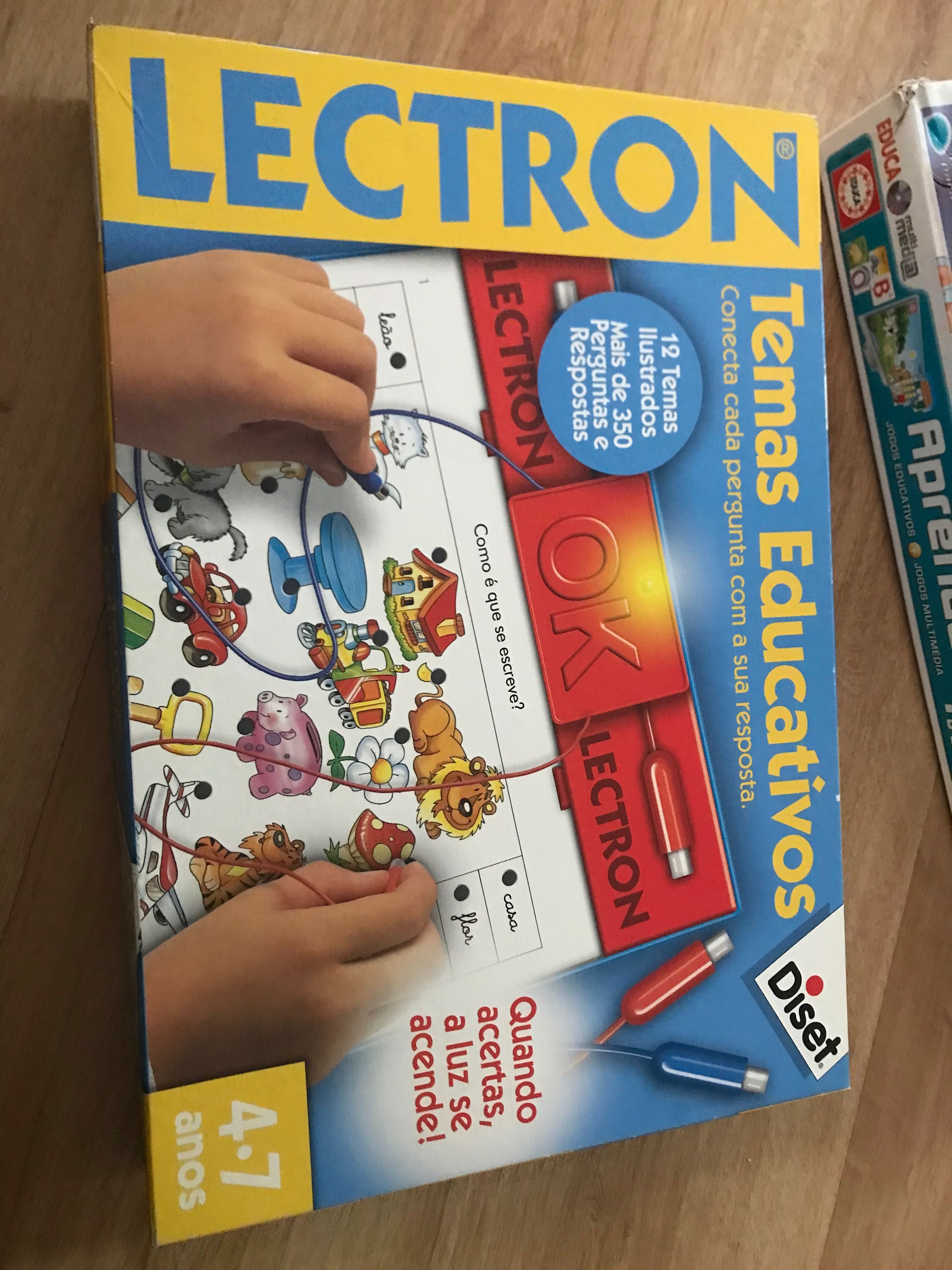 Jogo Lectron temas educativos