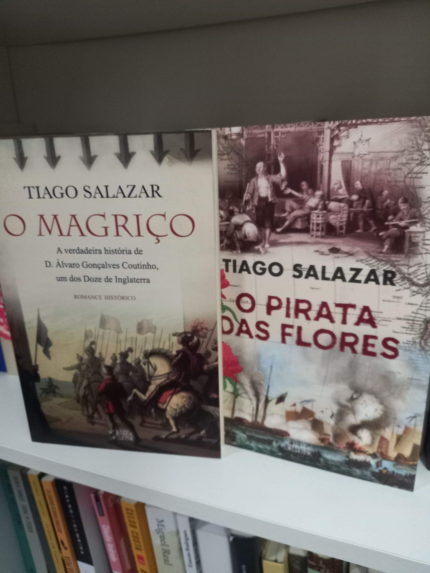 Dois livros de Tiago Salazar