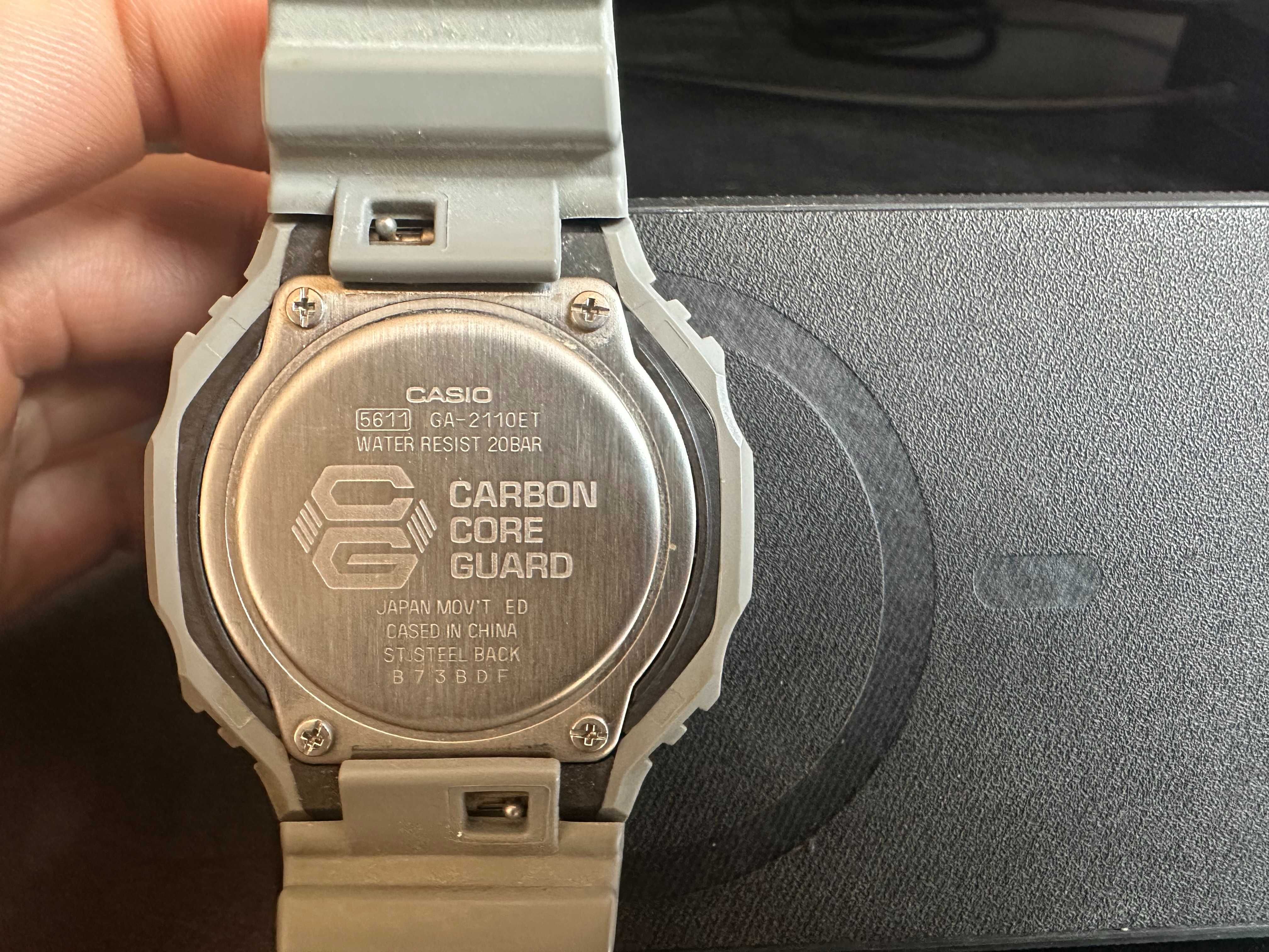 Zegarek Casio G-Shock GA2110ET Szary/szary