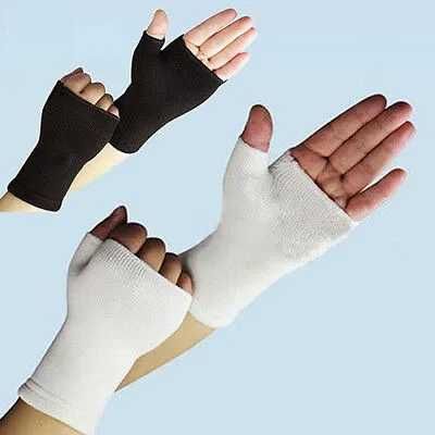 Par luvas suporte pulso mão ligadura elástica tendinites reumatismo