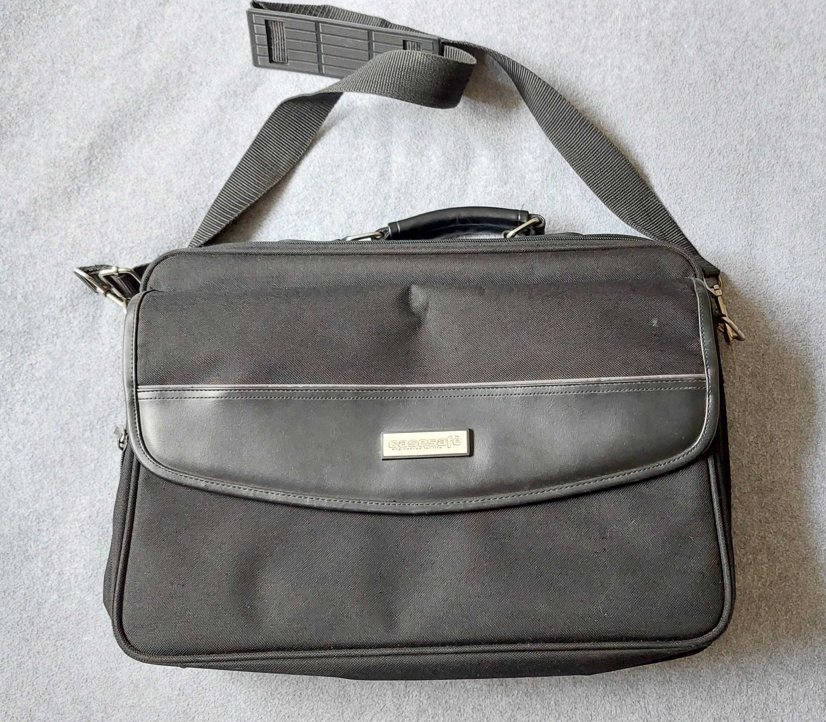bardzo mocna torba na laptopa 15,6’’  marki "Casesafe"