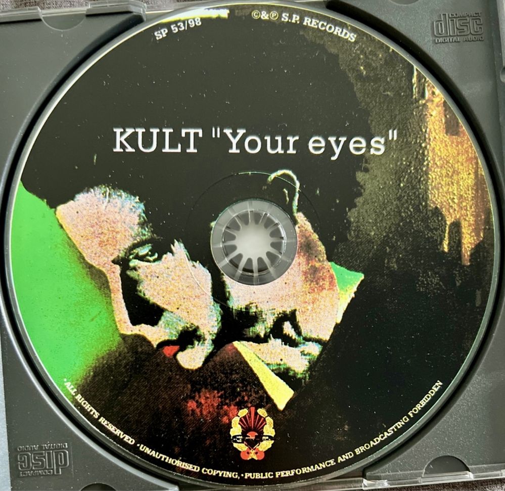 Kult - Your Eyes , cd SP 53/98