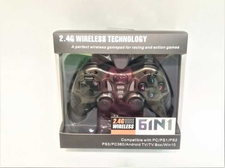 Джойстик PS3/PS2/PS1/PC/360/TV беспроводной 6в1