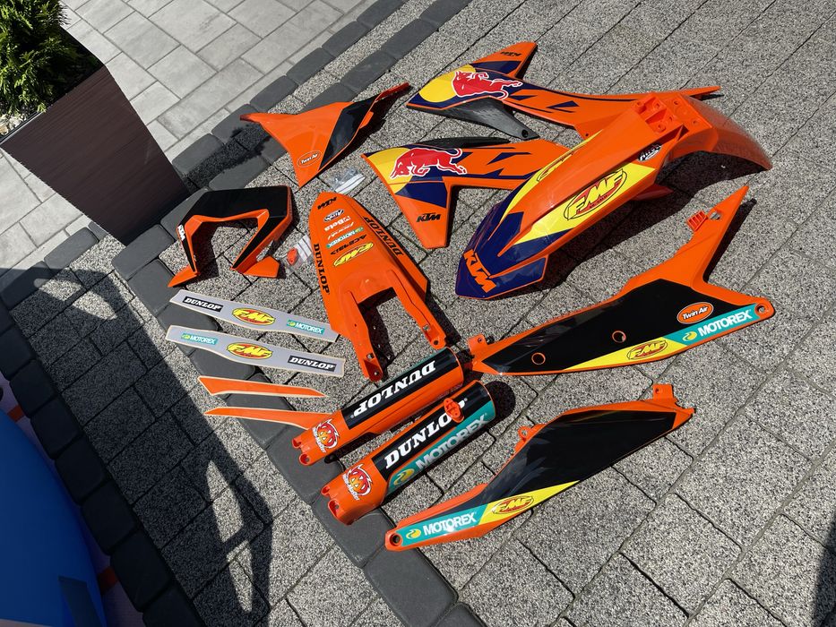 Ktm exc tbi Factory edition plastiki okleina full nowe