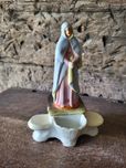 Mater Dolorosa kropielnica porcelanowa biskwit Maryja