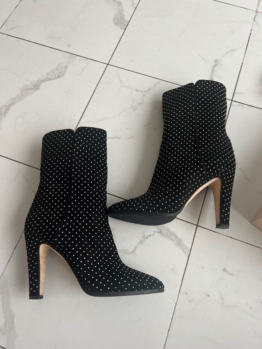 Jimmy Choo ,  натуральна  замша  та шкіра, оригінал