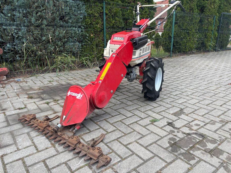 Traktorek Dzik Glebogryzarka Iseki a300 Piękna Honda kubota pług