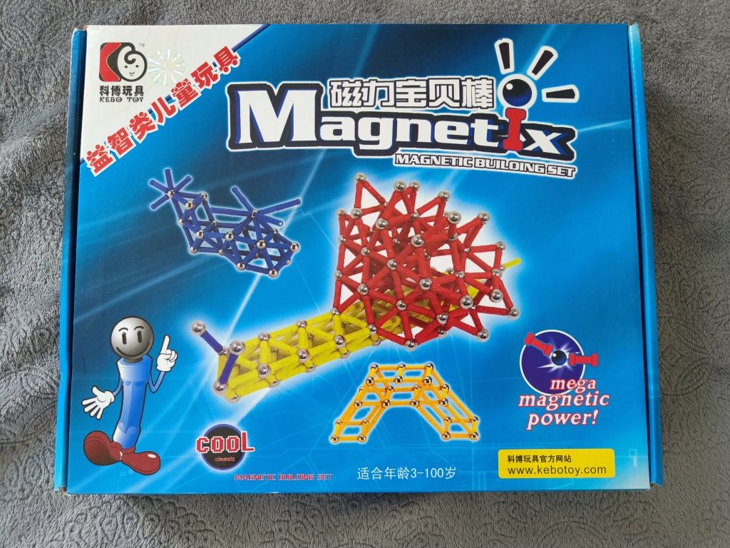 Magnetix Magnetix Builoing Set 168 elementów