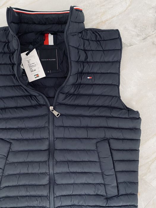 Męski bezrękawnik granatowy Tommy Hilfiger r. XL