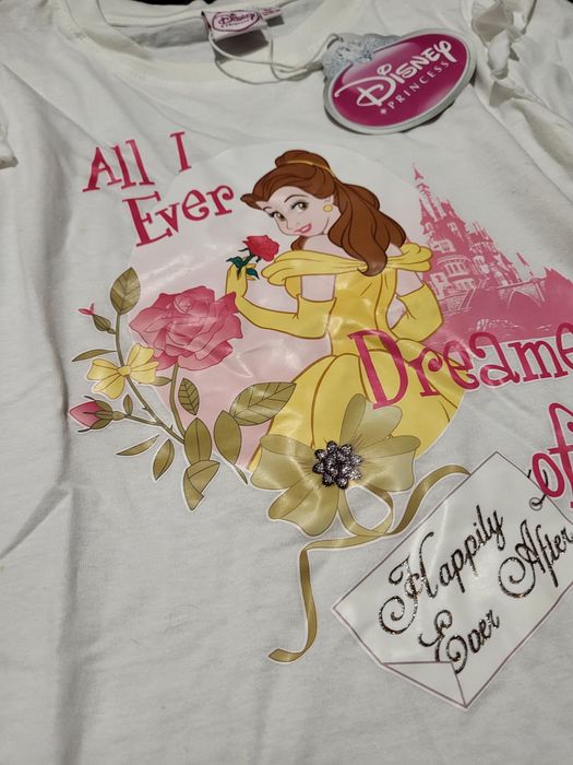 Camisola da Bella e o Mostro da marca  "Disney"-Tamanho 8 anos