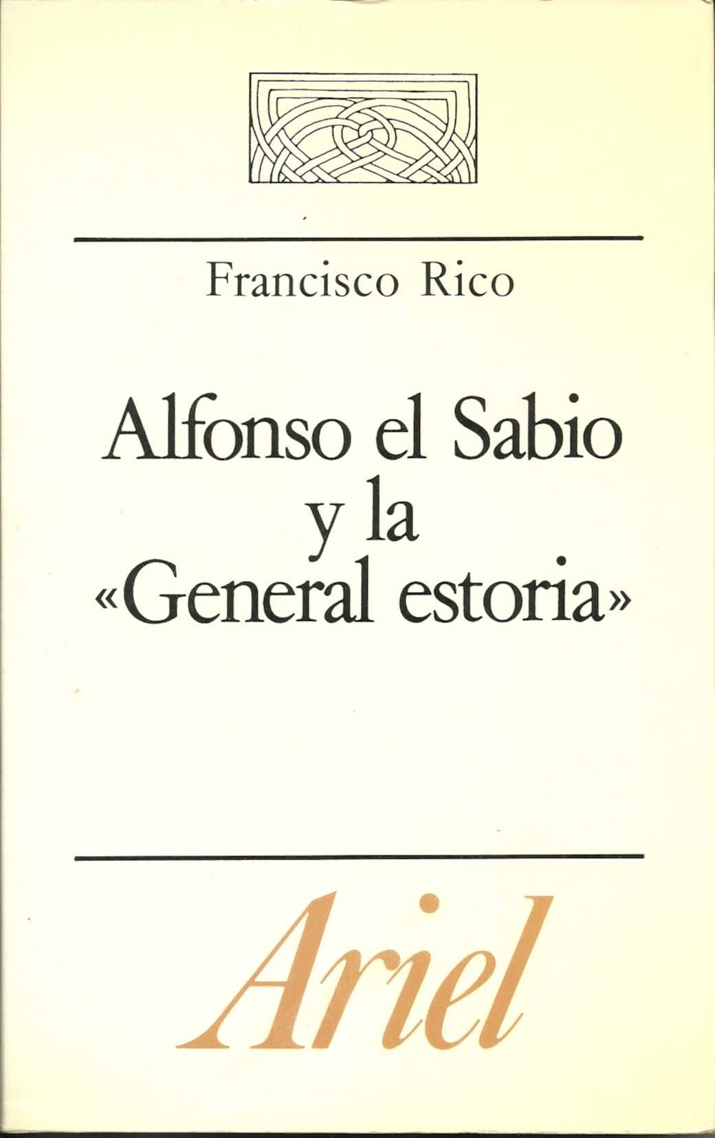 Alfonso el Sabio y la «General estoria»