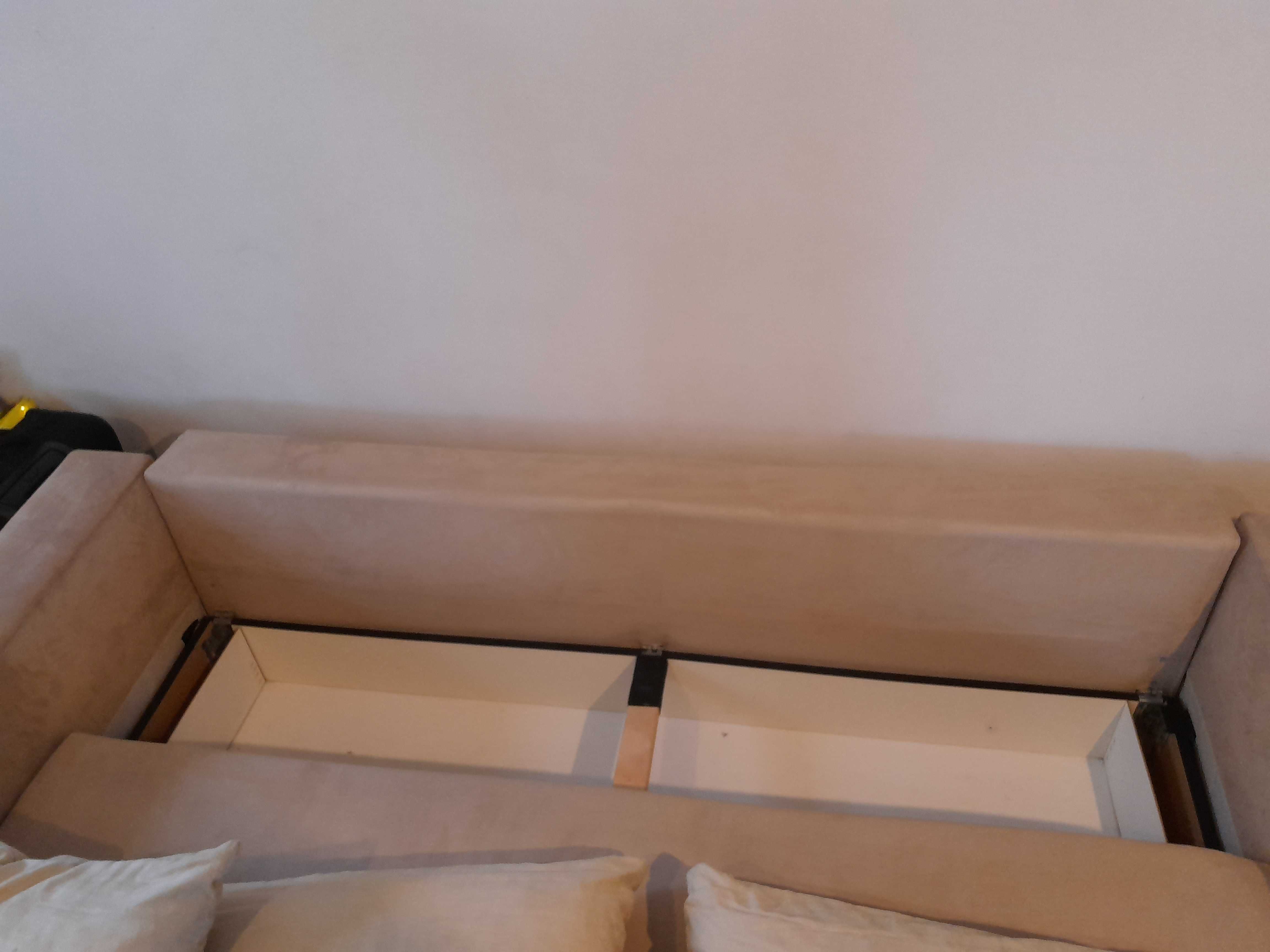 Łóżko zestaw wypoczynkowy sofa kanapa funkcja spania fotel pufa BRW