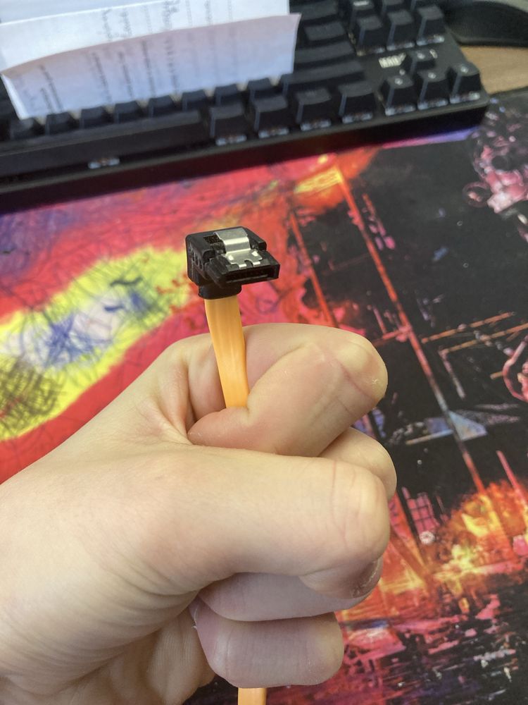 Kabel SERIAL ATA do podłączenia dysku twardego ssd hdd