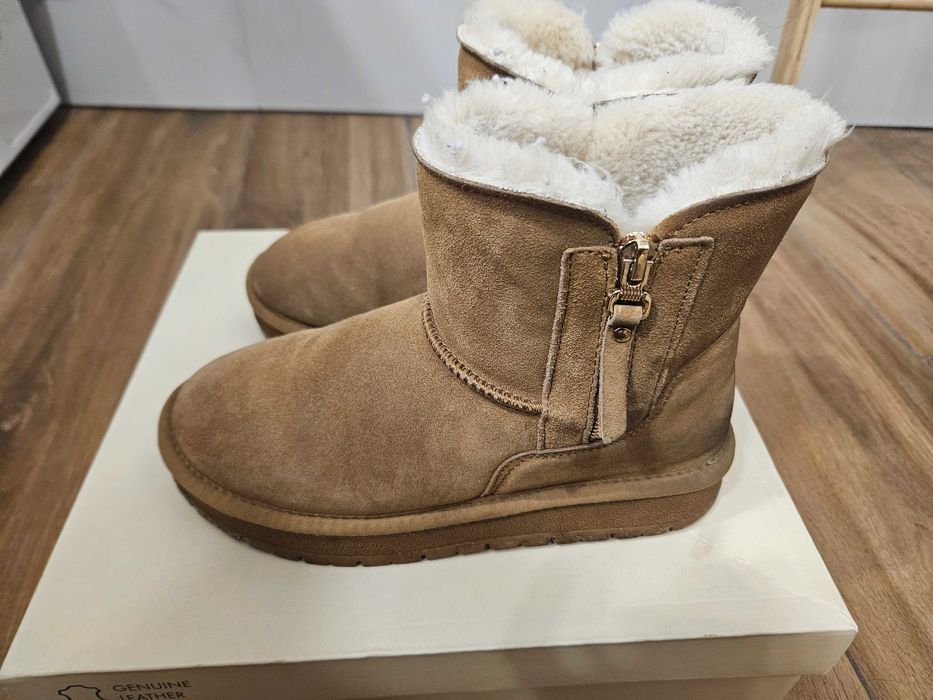Sniegowce emu ugg lasocki kozaczki 36 skora