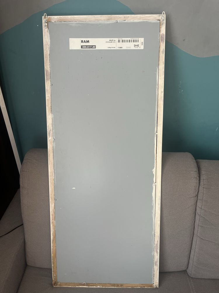 Lustro ilea Ram drewniane 40x97
