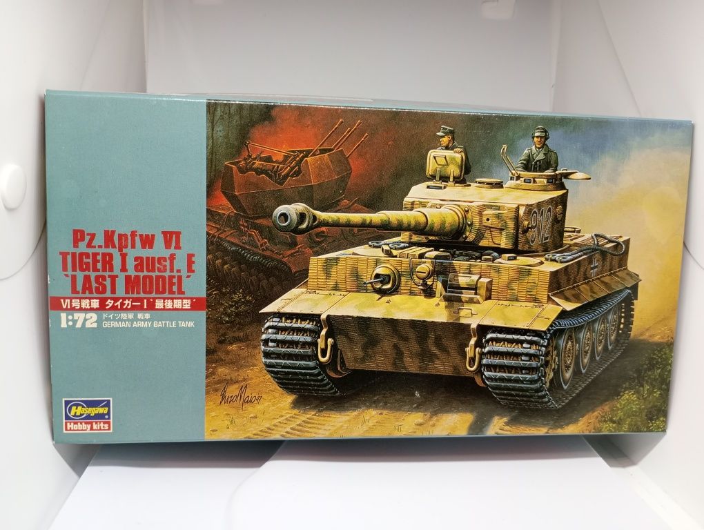 Cztery modele czołgów 1:72 ręcznie malowane