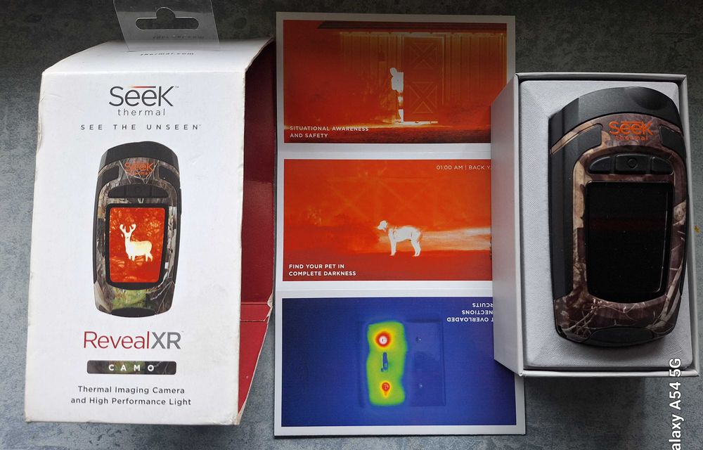 SEEK RevealXR kamera termowizyjna na nocne polowanie