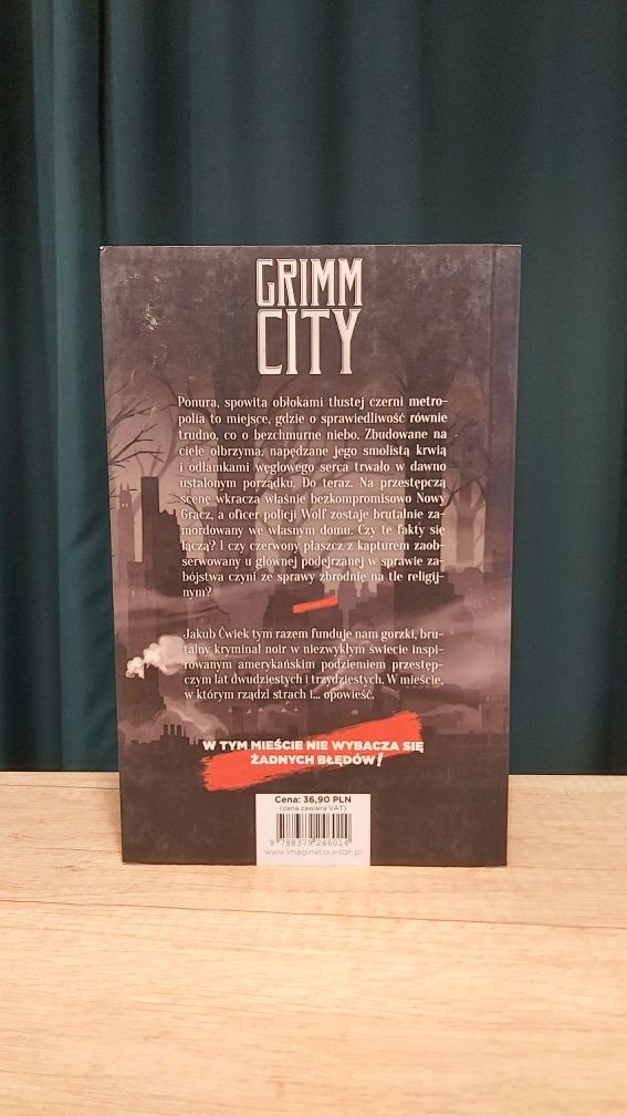 Grimm City Tom 1 wilk Jakub Ćwiek NOWA