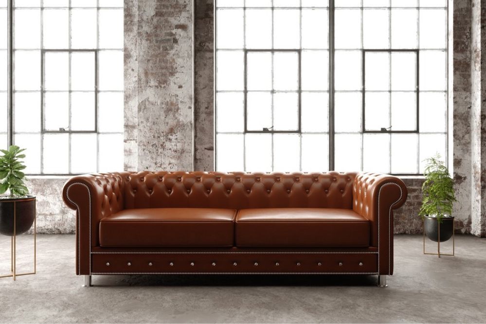 Sofa Chesterfield 3 osobowa