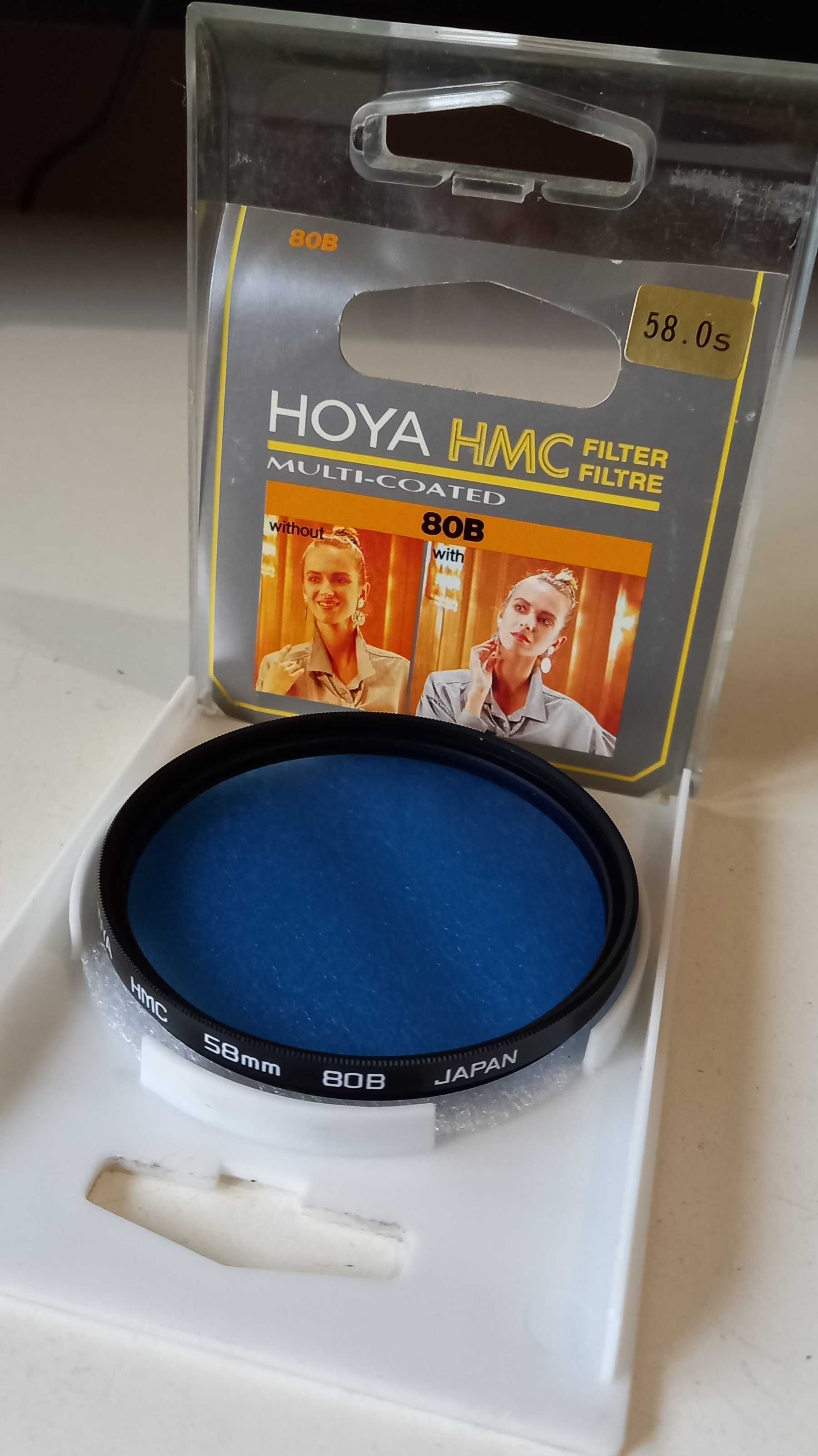 Filtro HOYA HMC 80B Blue 58mm