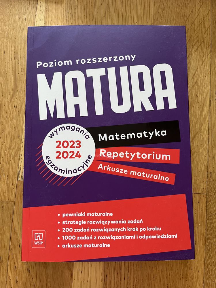 Repetytorium matematyka rozszerzona nowa formuła
