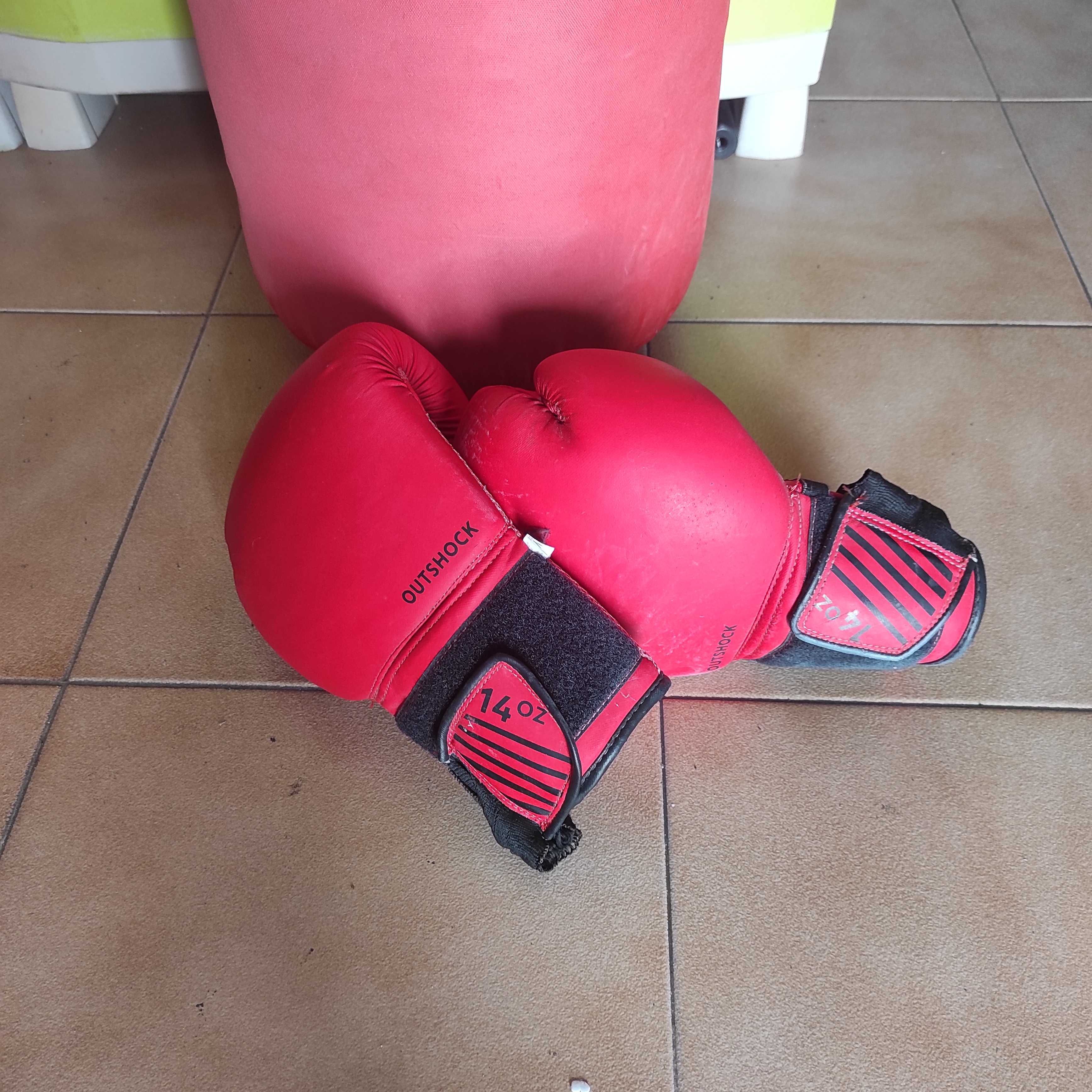 Saco de Box + luvas de Boxe