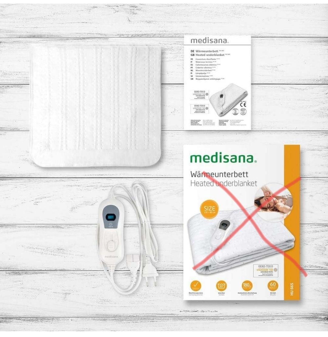 Nakładka-Medisana HU 665 Podgrzewana Mata 150x80