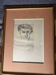 Max Beckmann Grafika głowa kobiety sucha igła