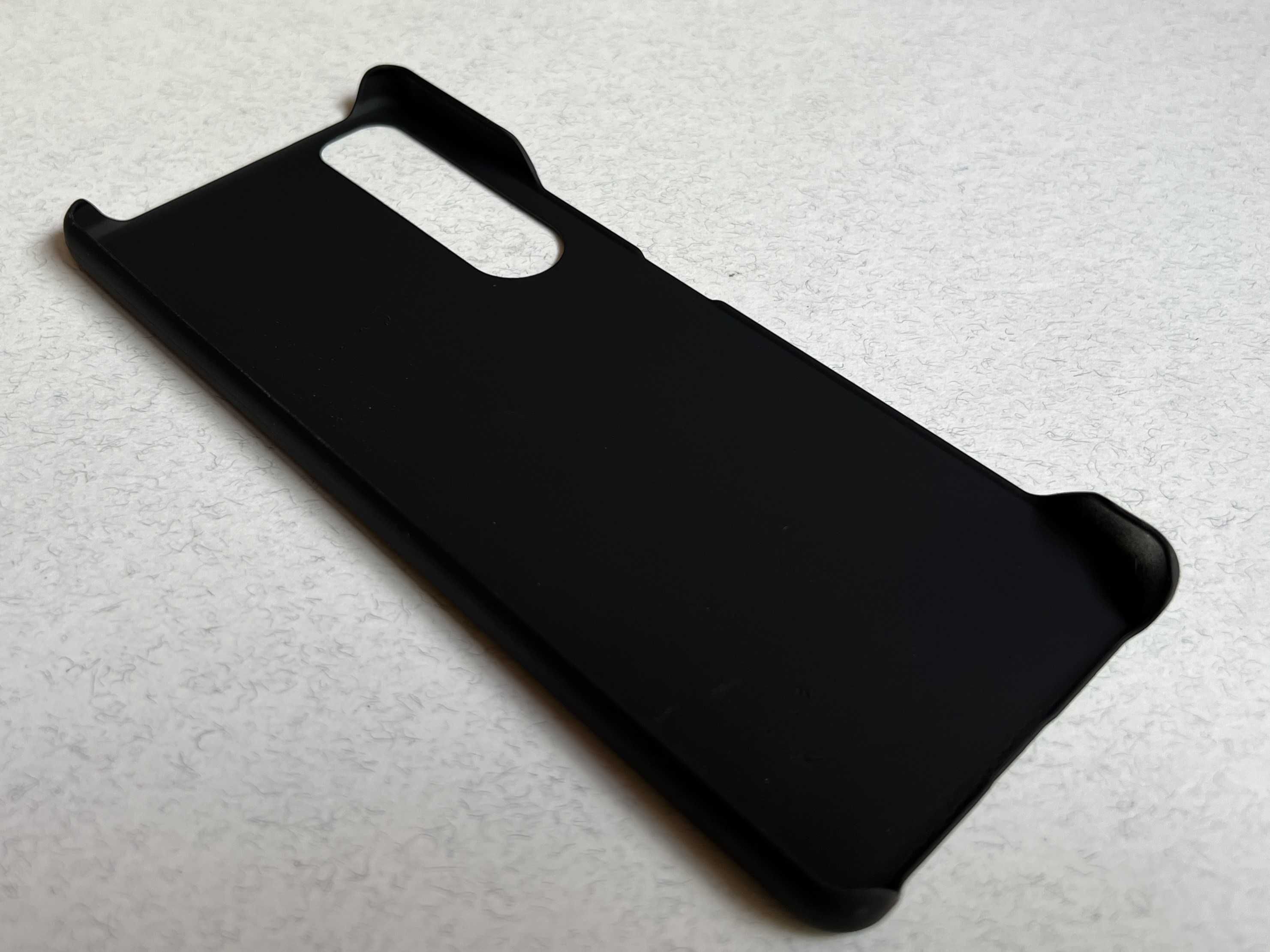 Sony Xperia 1 Mark III / IV чохол чорний матовий пластик чехол 3 4