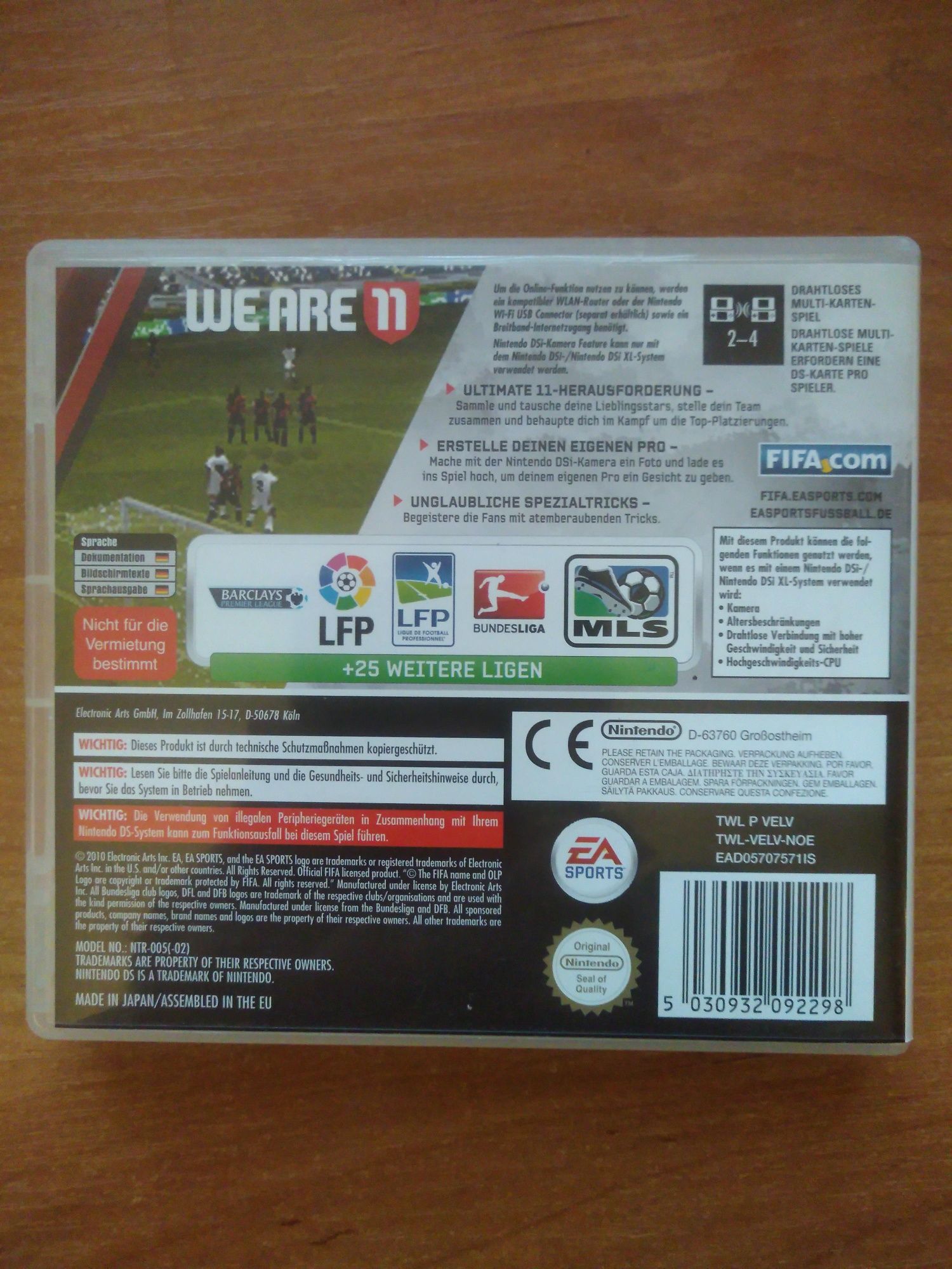 FIFA 11 Nintendo DS