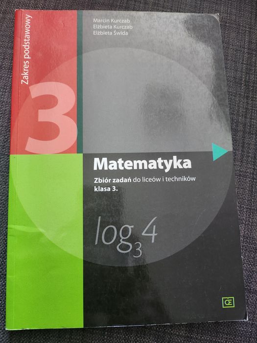 Matematyka zbiór zadań,  klasa 3