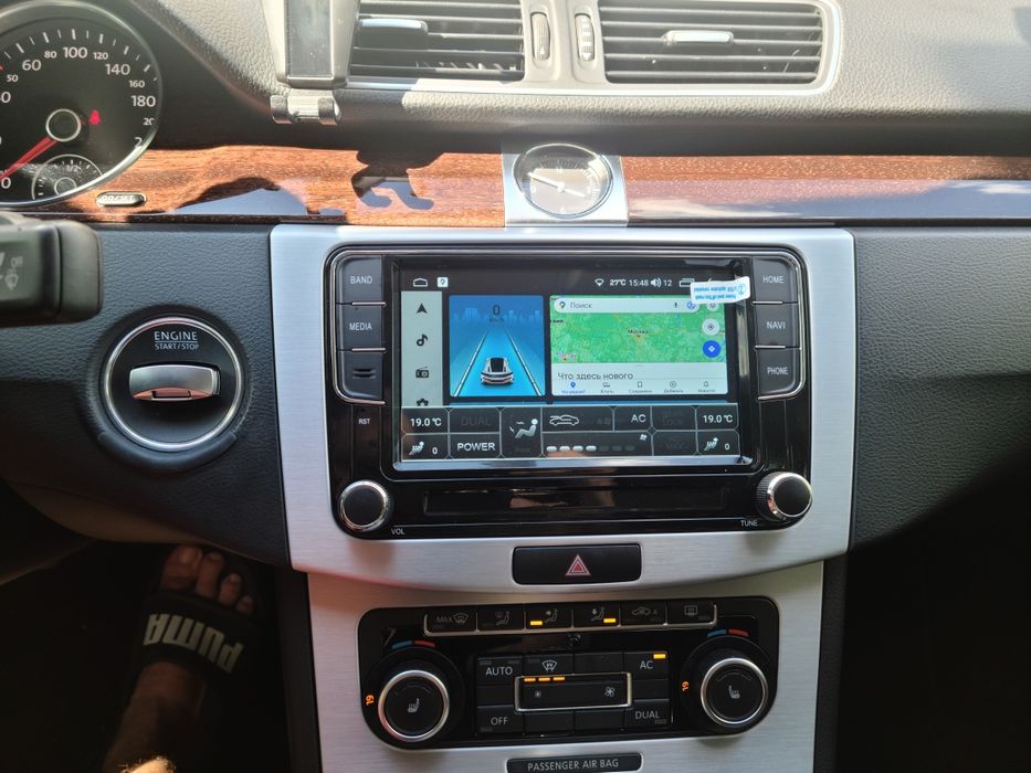 Автомагнітола для Volkswagen Golf, Passa, Tiguan, Jetta.t