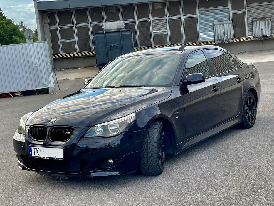 BMW E60 525D ‼️ Ori M Pakiet ‼️ ORYGINALNY LAKIER ‼️ CarbonSchwarz ‼️