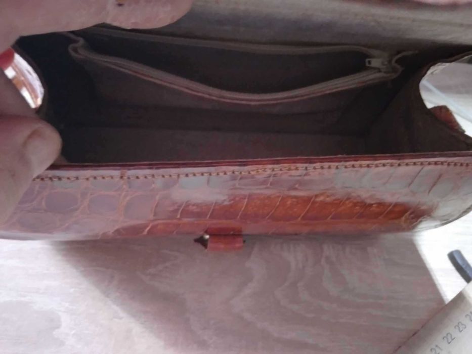 СУМКА з  крокодила(Коста-Рика).НОВА