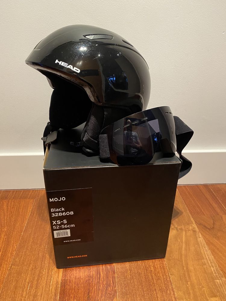 Kask Head Mojo S + gogle