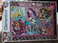 Puzzle Monster High, brokat 200 elementów