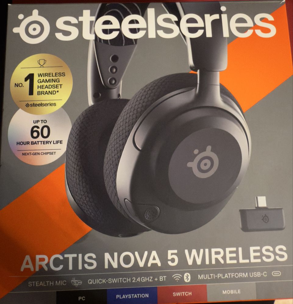 SteelSeries Arctis Nova 5 Wireless słuchawki bezprzewodowe
