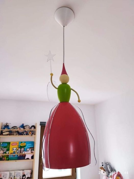 Lampa wróżka do pokoju dziewczynki Kico Fairy Massive