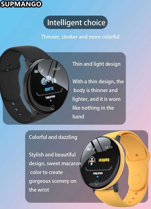 B41K Smartwatch — smartwatch / bransoletka fitness (krokomierz) — NOWY