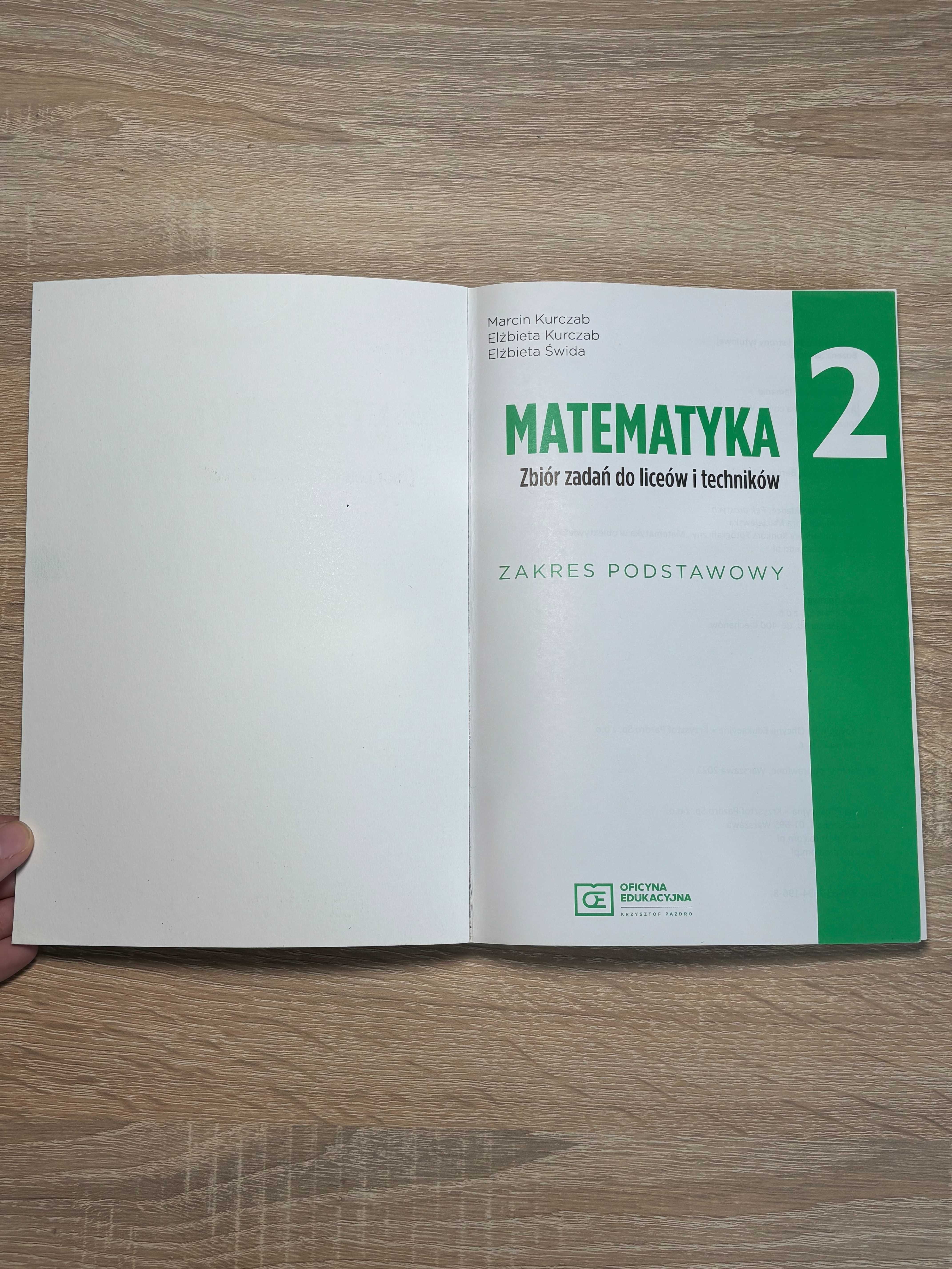 Matematyka 2. Zbiór zadań do liceów i techników. Zakres podstawowy