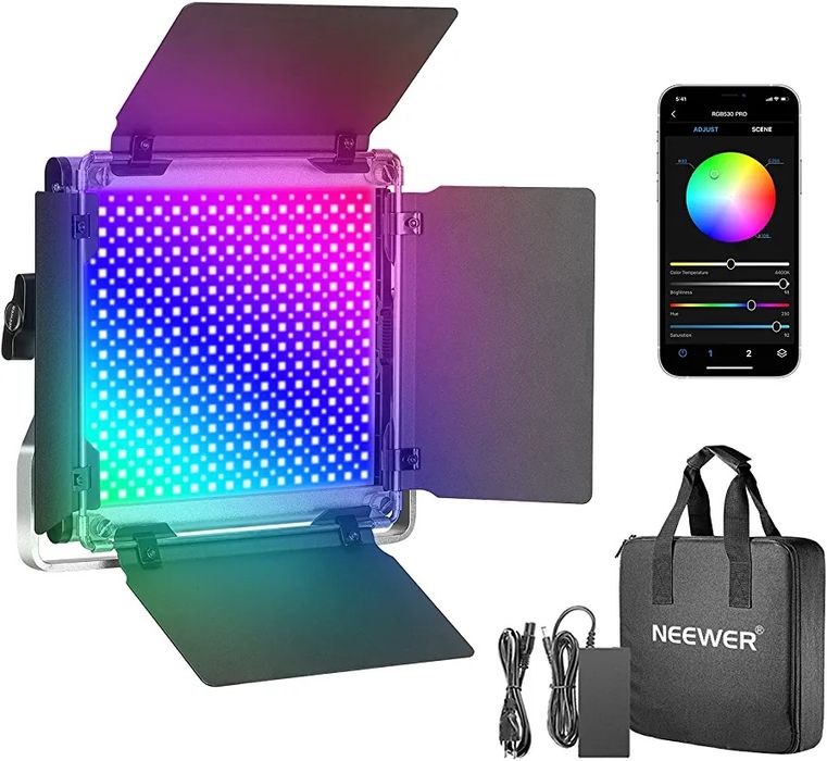 Neewer 530PRO RGB Luz de vídeo LED