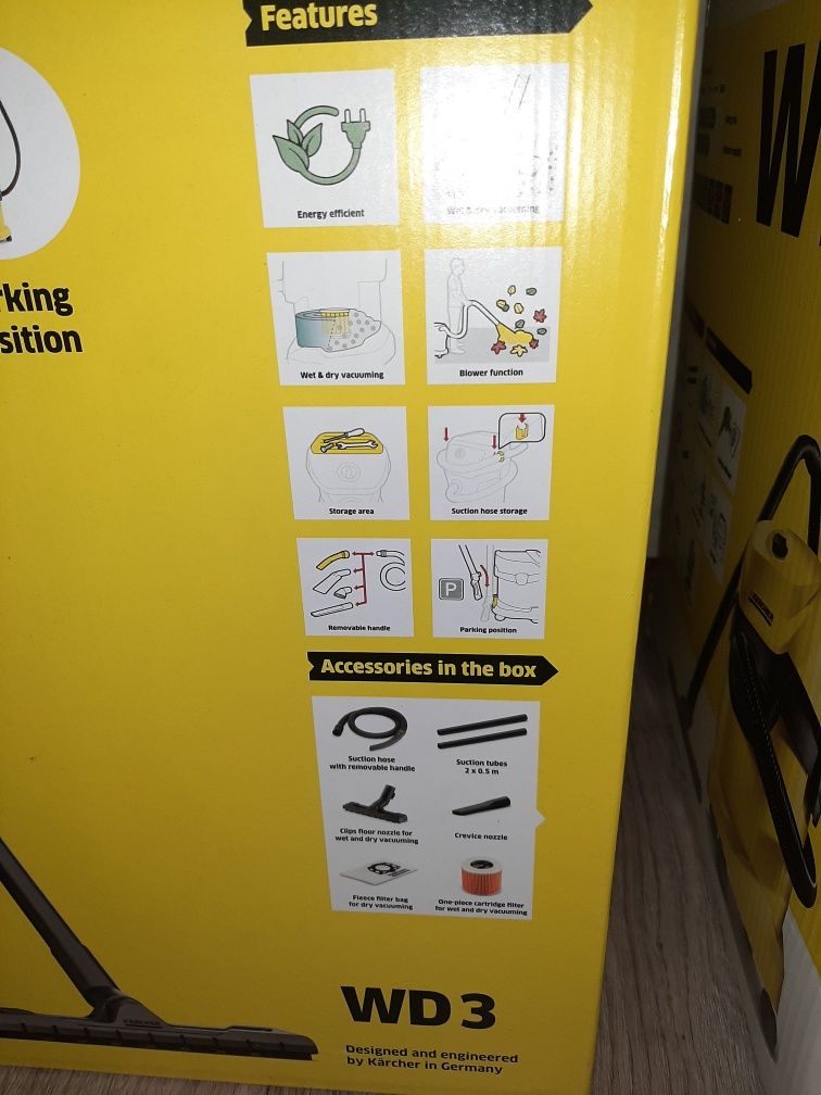 Новинка Karcher wd 3 пилосос 2022р!